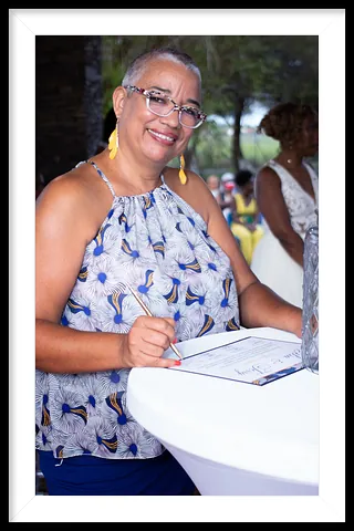 Marie Officiante Abel Ceremony